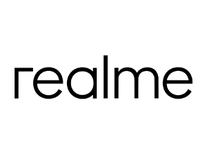 realme black logo